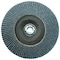 Weiler 7" Tiger Paw Abrasive Flap Disc, Flat (TY27), 36Z, 5/8"-11 UNC 51139 - alternate 2